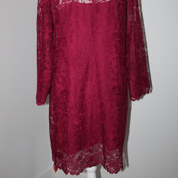 NWT Johnny Was Biya 3J Workshop JWLA 2 Piece Harper Lace Mini Dress M - Picture 5 of 8
